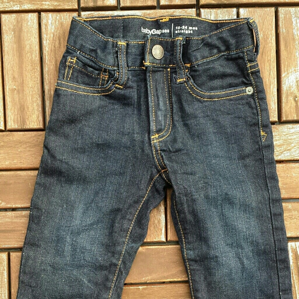 2T GAP lined straight toddler boy jeans